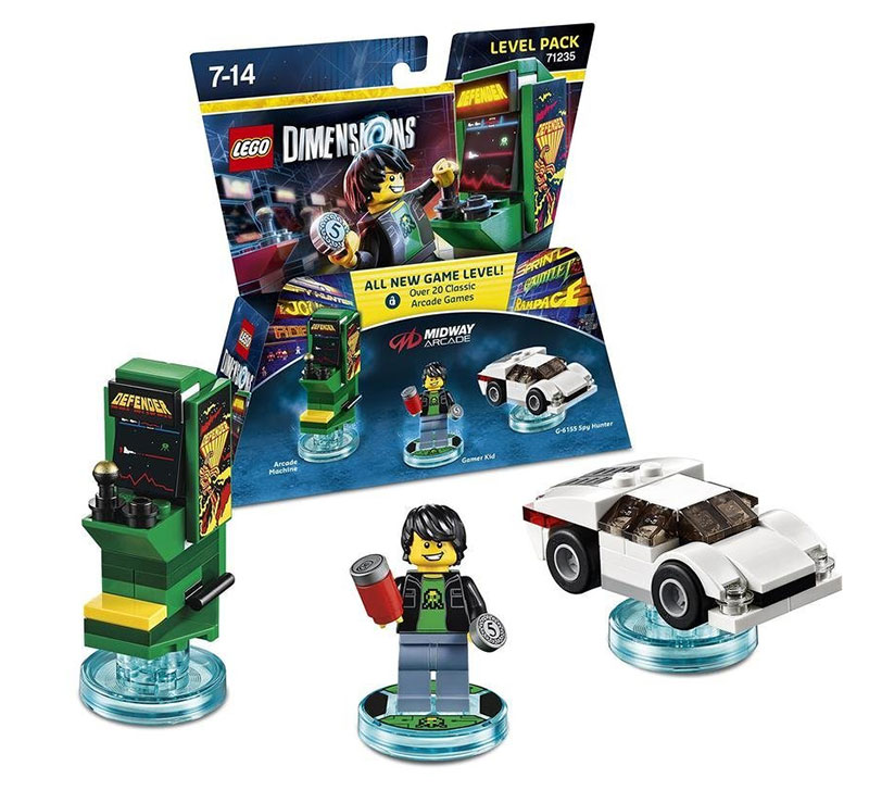 Illustration for article titled LEGO Dimensions' Final Adventure World Is An Arcade Wonderland